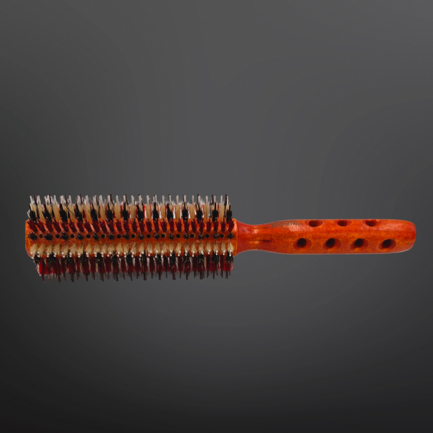 Wooden Curl Brush Shine Styler PRAISE G18mm